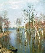 Isaac Levitan, Spring, High Water